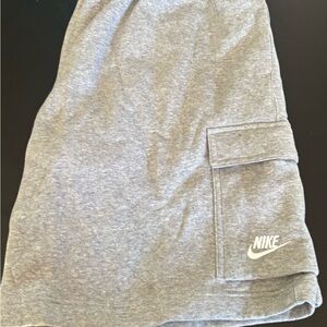 Nike Heather Gray Casual Shorts